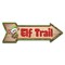 Signmission Elf Trail Arrow Decal Funny Home Decor 24in Wide D-A-8-999881 - alternate 1